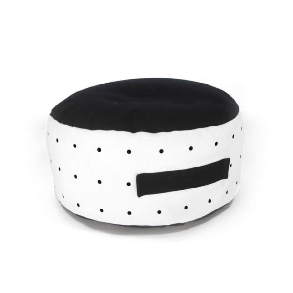 Bean Bag Youpi. Blanco y Negro